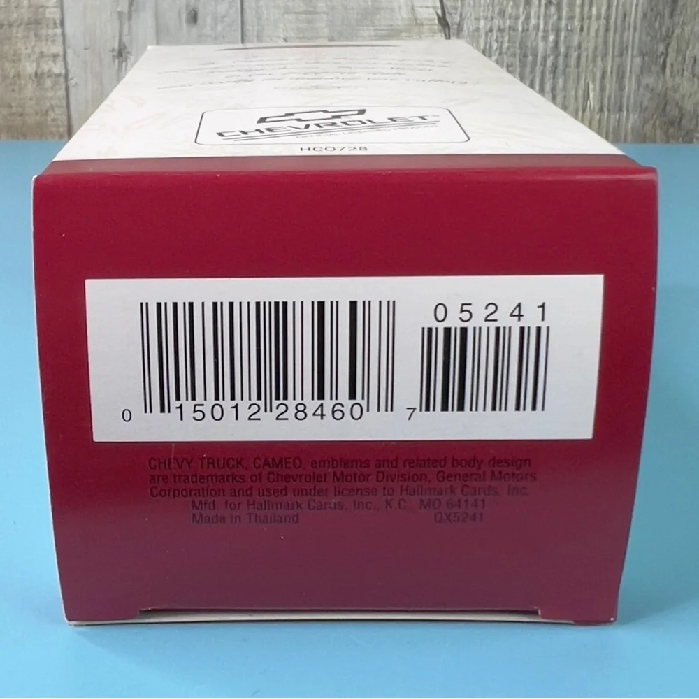 Hallmark Keepsake Ornament 1955 Chevrolet Cameo All American Trucks Dated 1996